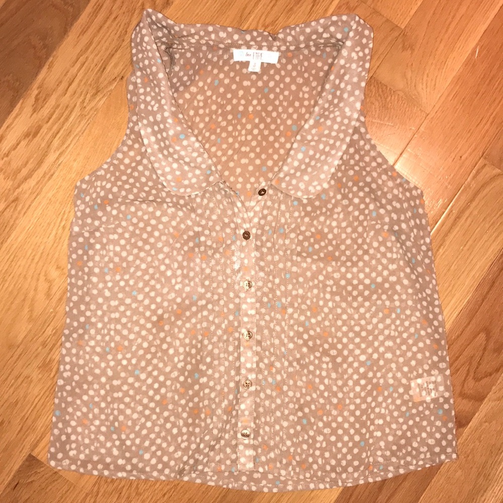 Button up tank